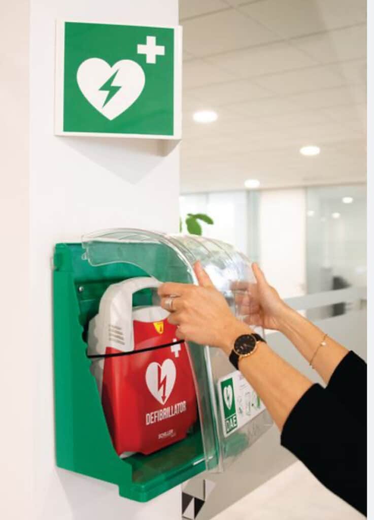 Défibrillateur
Installation Coformation en Alsace